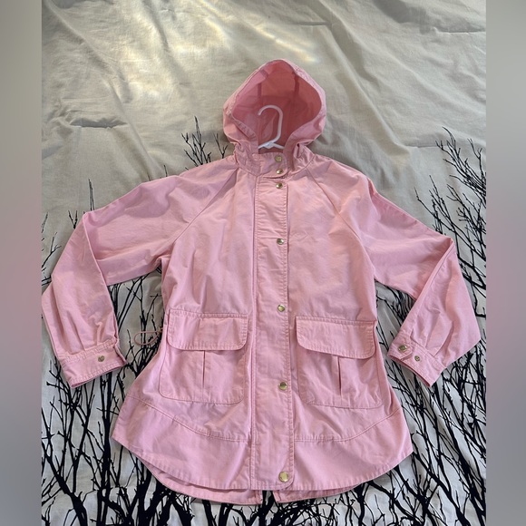 Anthropologie Jackets & Blazers - Love Tree x Anthropologie cargo hooded utility jacket, blush pink, small, EUC